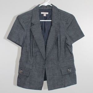 NWOT Roz & Ali Navy Jacket